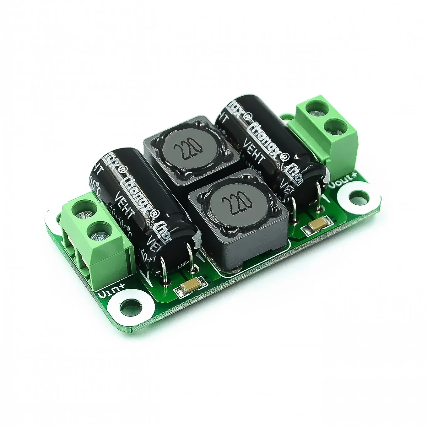 1PCS DC Power Filter Board 0-50V 4A Class D Power Amplifier Module Interference Suppression Board EMI Suppression