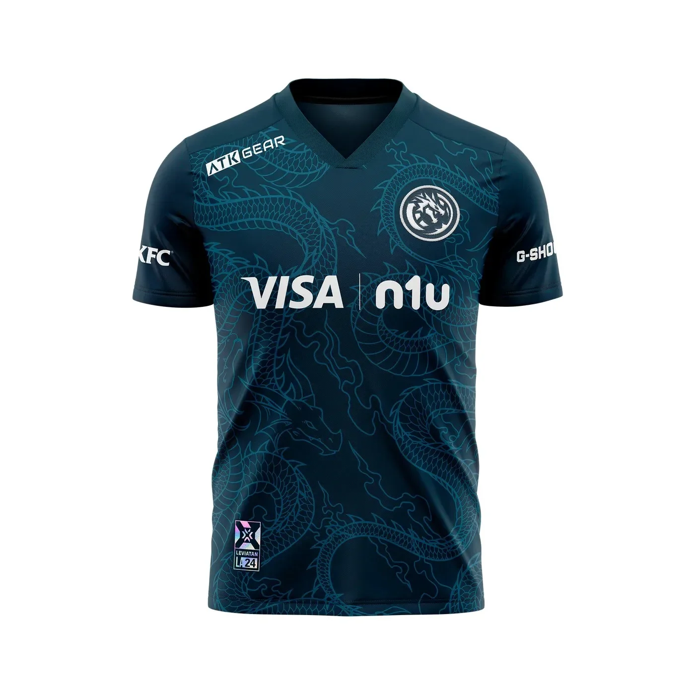 New Sports Competition Leviatan Fan Summer 3D Print V-Neck Breathable Sportswear Men's Casual T-Shirt