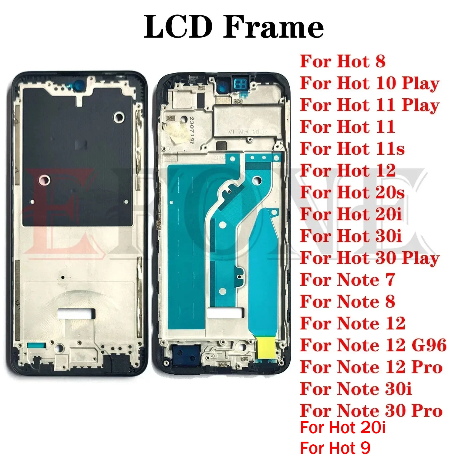 For Infinix Hot 8 9 11 11s 12 20i 20s 30 30i 40i Note 7 8 11 12 30
