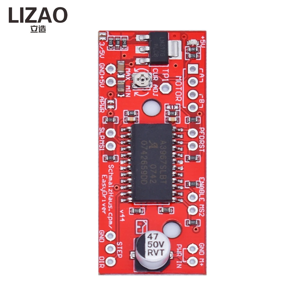 LIZAO A3967 Stepper Motor Driver Easy Driver Shield Module For Arduino Electrical Assembly Component