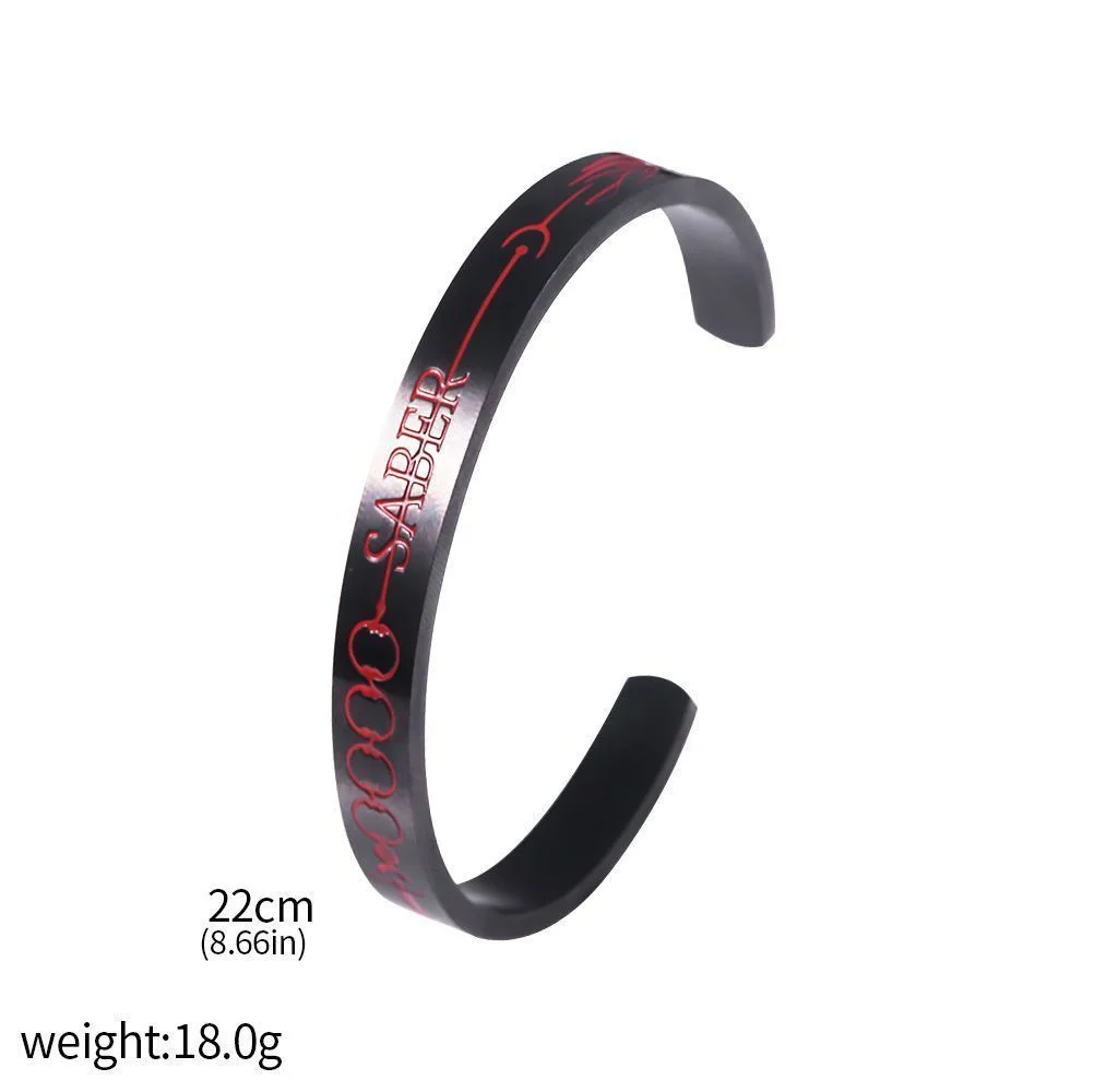 سوار أنيمي للجماهير ، مصير ، البقاء ليلة ، كينج تأثيري ، أساور جذابة ، اكسسوارات الديكور ، هدايا المجوهرات #6