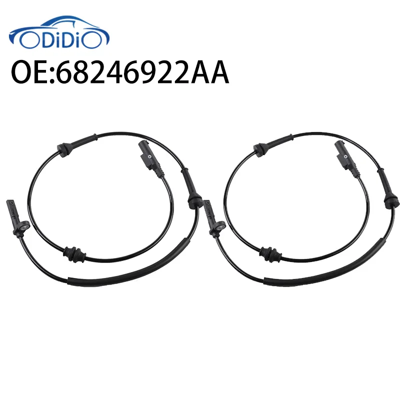 ODiDiO 68246922AA Front Left Right ABS Wheel Speed Sensor For Jeep Renegade 2015-2020 ALS2817 53475747 68430134AA