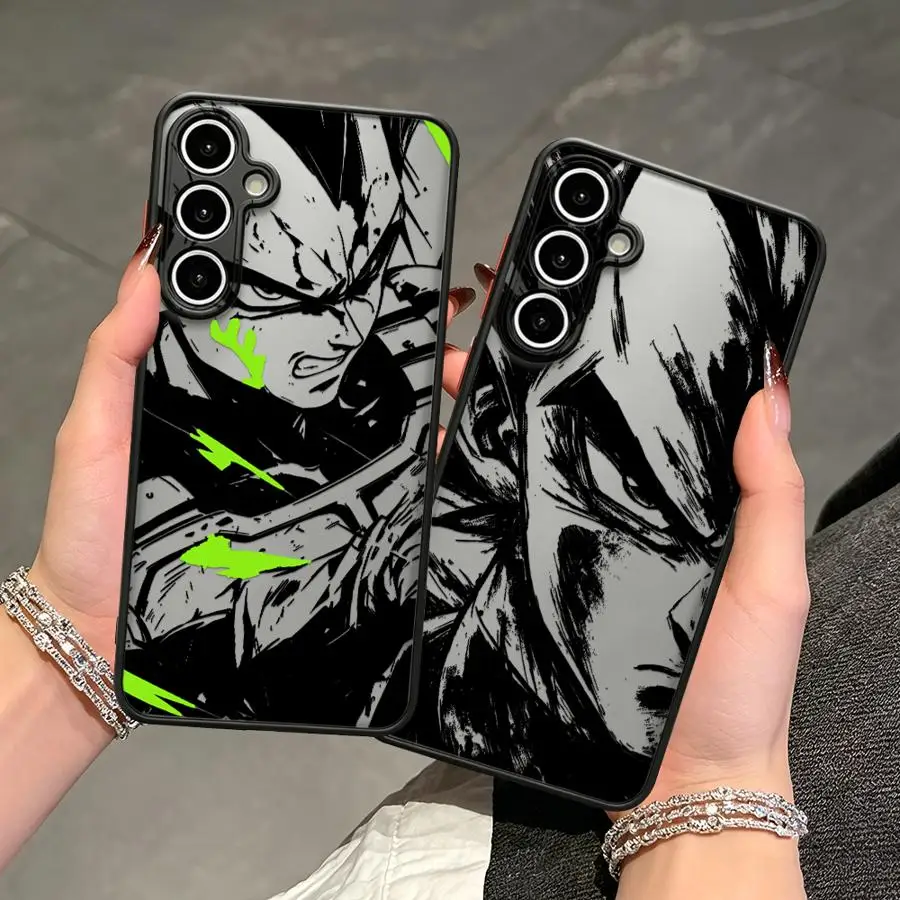 Dragon Vegeta Cool Anime Case for Samsung Galaxy A52S A72 A35 A16 A15 A34 A36 A56 A55 A53 A14 A23 A17 A52 A73 A33 A54 Phone