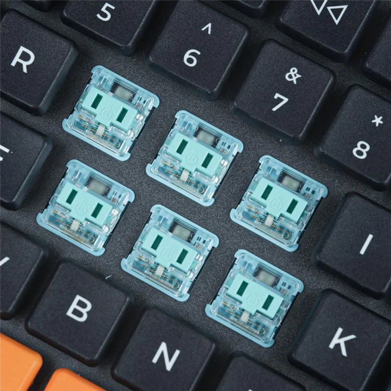 70 unidades Kailh PG1350 Choc V1 interruptores de teclado de baixo perfil 47Gf Clicky Robin interruptores de teclado para teclado mecânico-ABIU