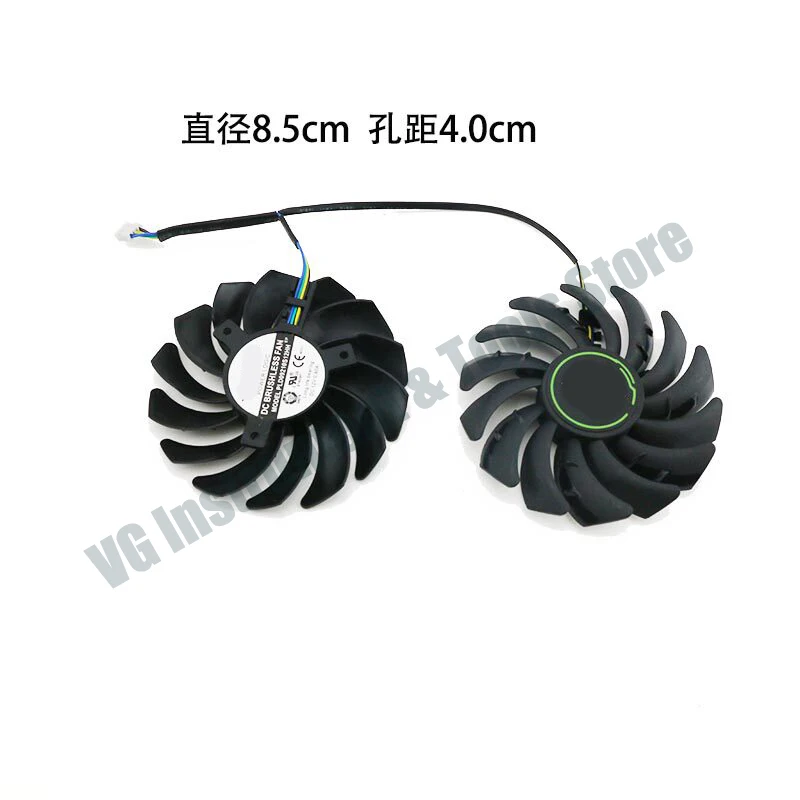 Neuer Lüfter PLD09210S12HH für MSI Radeon RX 5500 XT GAMING X Grafikkarte – Detail 3