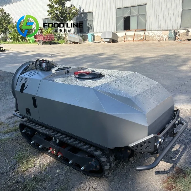 Remote Control Crawler Sprayer Efficient Track Sprayer Reduce Labor For Orchard Vineyard Automatic Remote Spraying Management