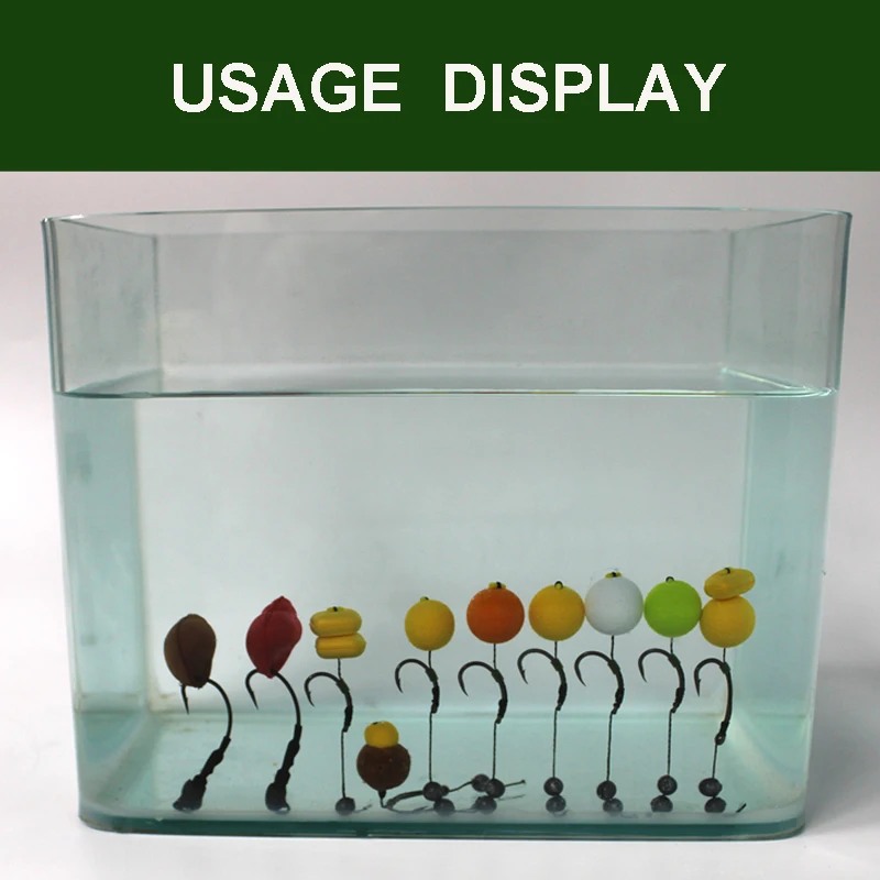 1Box Carp Fishing Bait Pop Up Boilies Carp Hair Rig Method Feeder Floating Boilies For Carp Fishing Terminal Tackle Accessories image 5