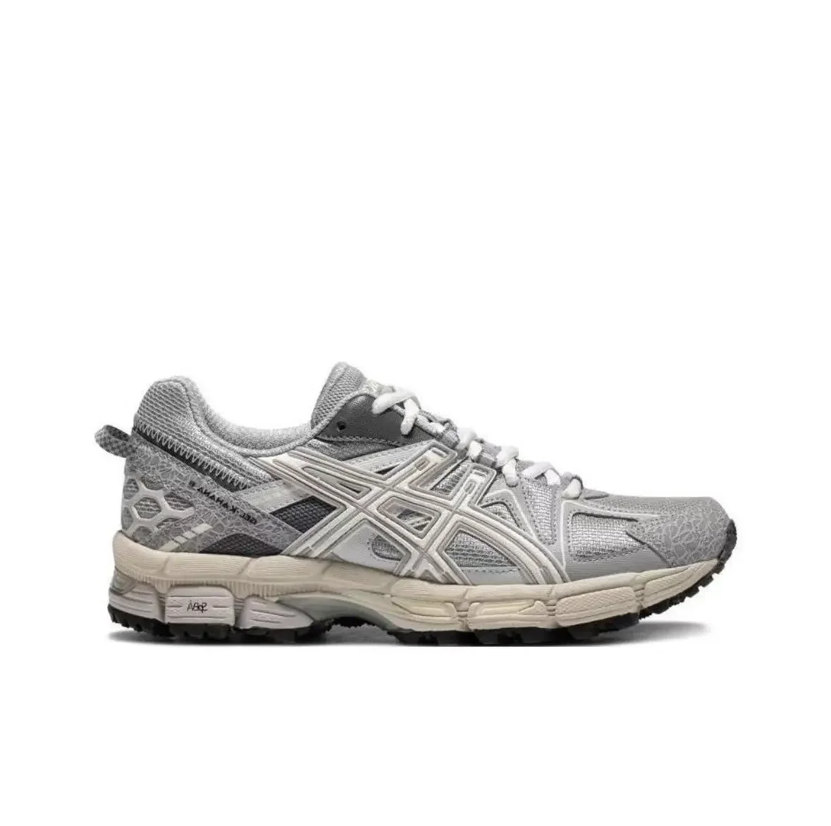 Asics GEL-Kahana 8 Men and Women Trail Running Shoes Low-top Retro Outdoor Functional Sneakers Walking Shoes Grey