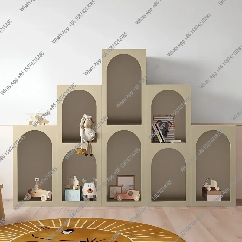J Creative Personality Bookcase Bookshelf Cabinet Piano Paint Multifunctional Locker Decorative Entrance Cabinet Display Light