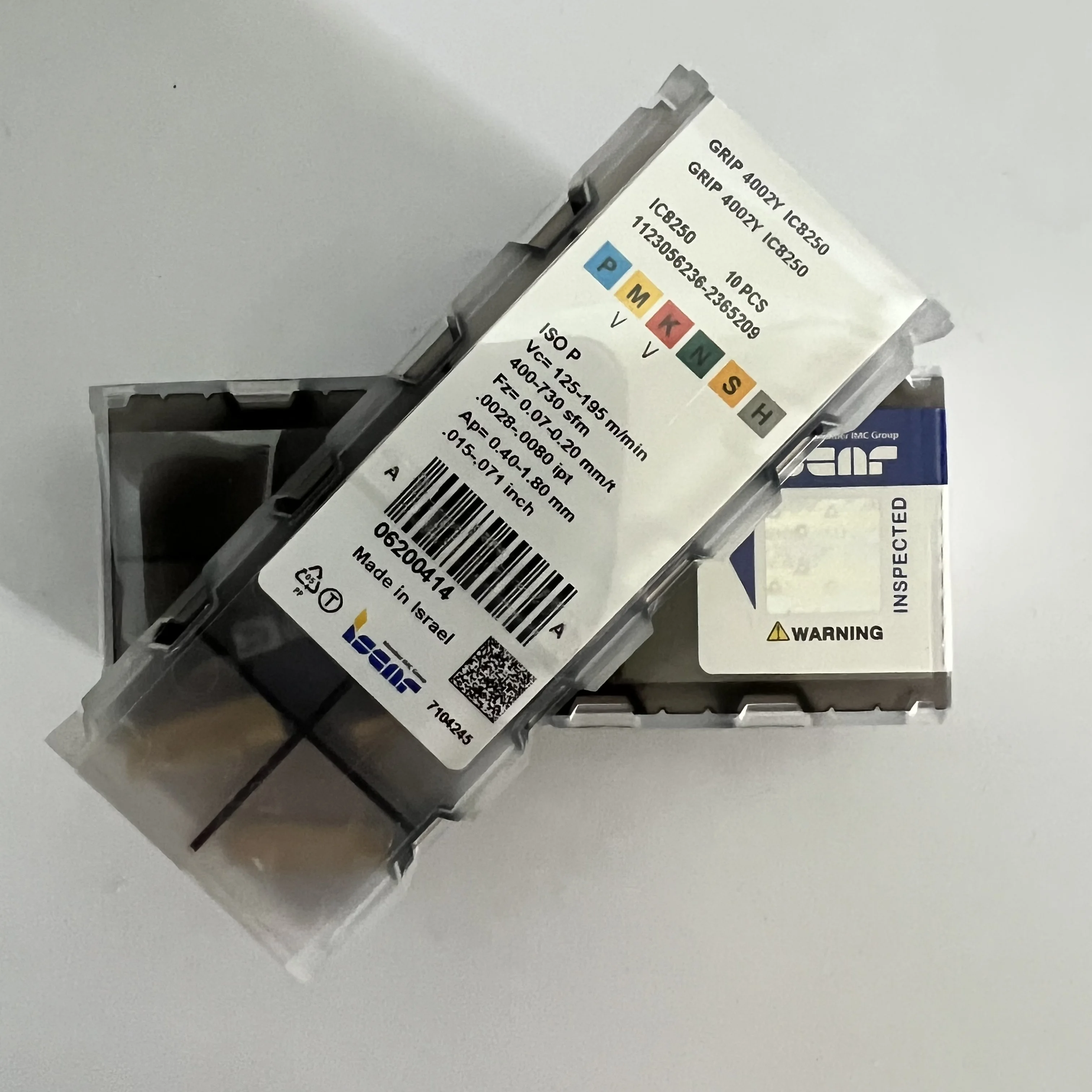 

Carbide inserts for lathe GRIP4002Y IC8250