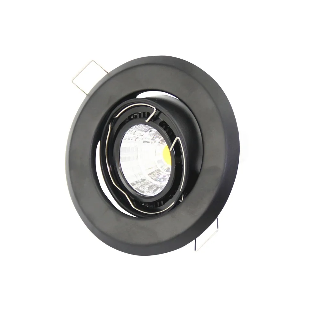 Embutido Teto Lâmpada LED Shell, Quadro Habitação, Acessórios de Iluminação, Modern Recesso Suporte Spot, MR16