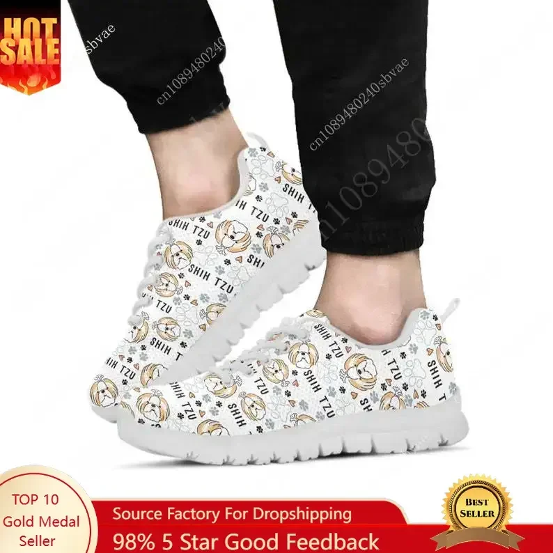 

Shih Tzu Shoes Lightweight Mens Womens Teenager Sneakers Sports Shoes Tennis Casual Custom Made Sneakers