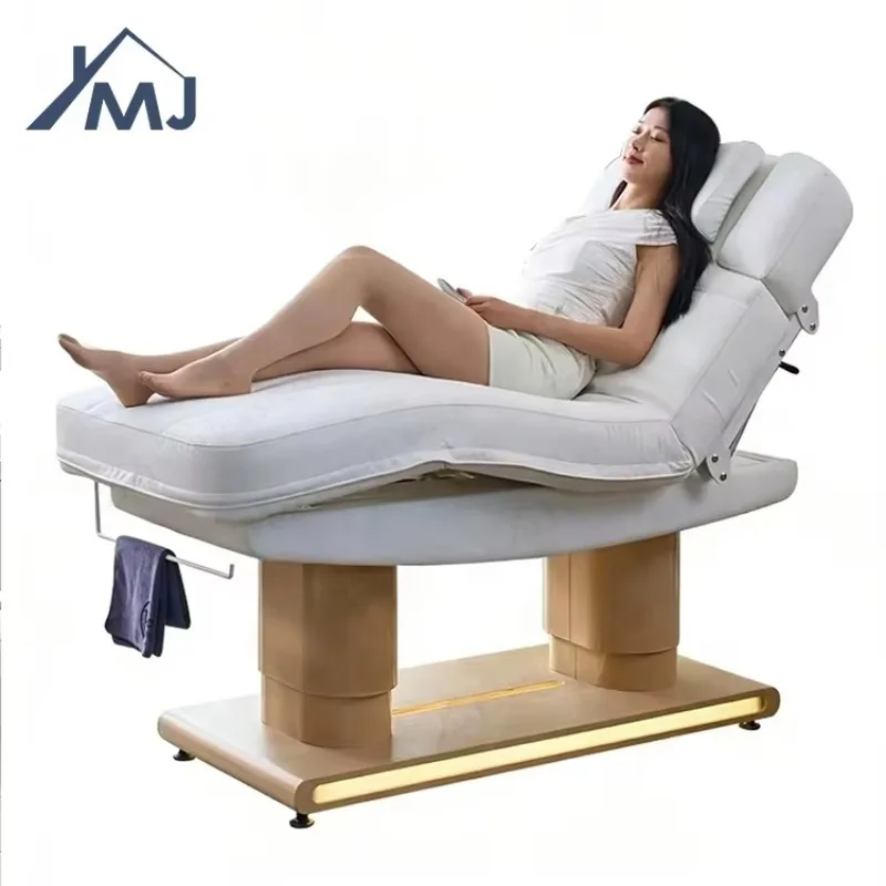 Esthetician Cosmetic Salon Equipment Electric Beauty Bed Massage Table Facial Bed Lash