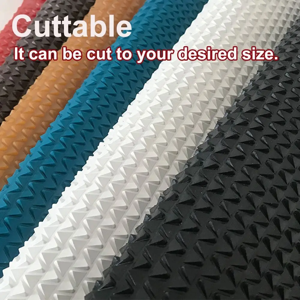 ウェアラブルゴム製滑り止め靴ステッカー-diy-カット可能-厚い素材-滑り止めパッド-レザー対応-耐摩耗性