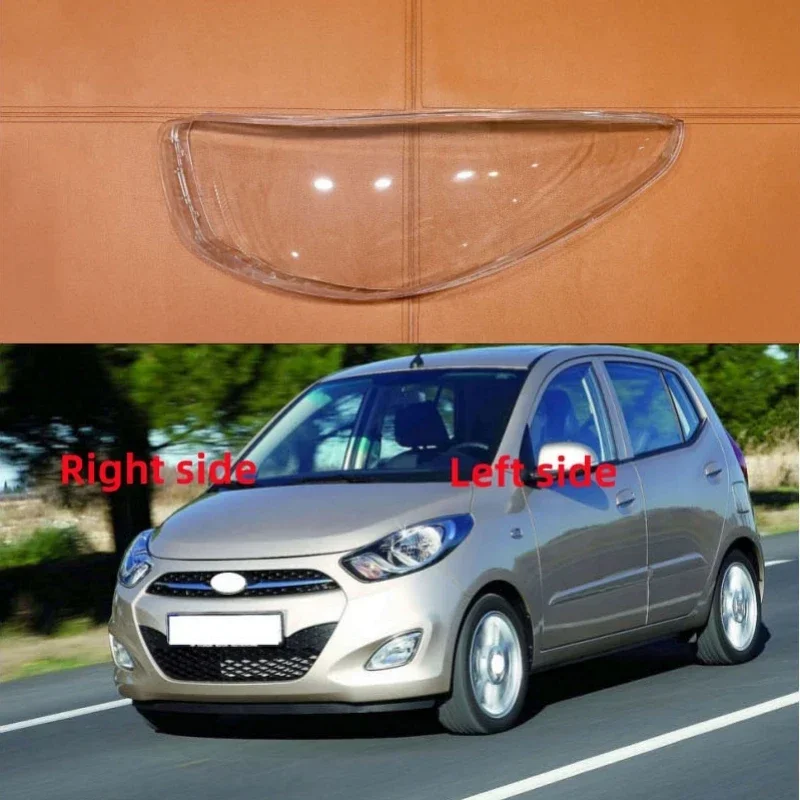 

For Hyundai I10 i10 2010 20211 2012 2013 Car Headlight Shell Headlight cover Headlamp Lens Headlight Glass Auto Shell Cover