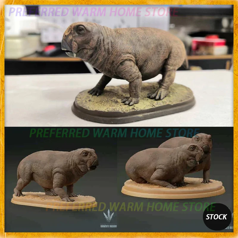 1/15 6cm Lystrosaurus model Toy Ancient Prehistroy Animal Small mammals Model scene GK customize Therapsida Lystrosaurus