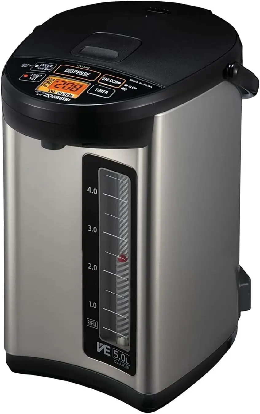 NEW CV-JAC50XB 5.0 Liter VE Hybrid Water Boiler and Warmer (Stainless Black)