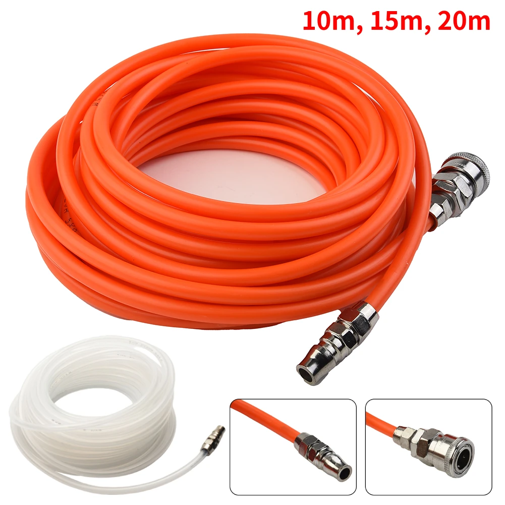 10 m 15 m 20 m Pneumatische Gerade Rohr Luft Kompressor Pumpe Schlauch 5x8mm Rohr Mit Schnell Anschluss hochdruck Pneumatische Rohr Werkzeuge