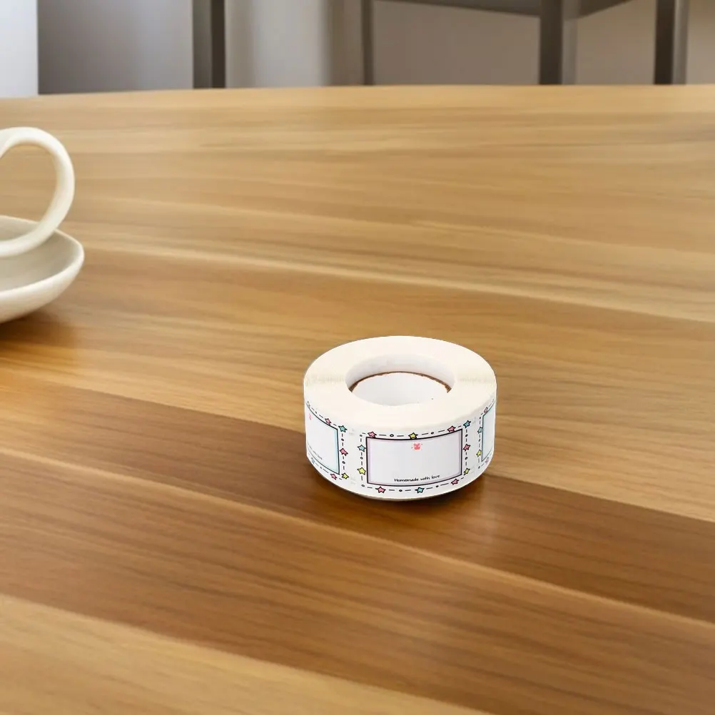 

1 Roll Waterproof Oilproof Freezer Labels For Food Storage Containers Date Stickers Removable Refrigerator Baking Packaging