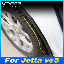 Vtear 2PCS Car Rear Wheel Mudguards Cover Inner Splash Wing Fender Avoid Mud Pads Exterior Decoration For Jetta vs5 2024 2025
