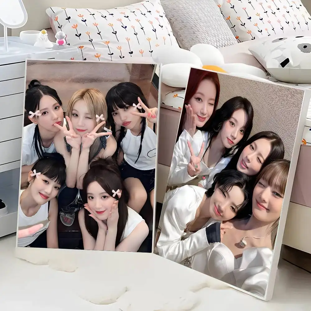 1 قطعة المعبود Kpop المغني G-Gidle المشارك ذاتية اللصق الفن ورق مقاوم للماء ملصق مقهى بار غرفة جدار ديكور #3