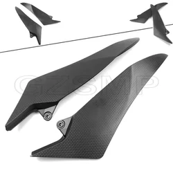 Motorcycle Tank Side Cover Cowl Panel Fairing ABS Black Plastic Fit for Yamaha YZF R1 2009 - 2014