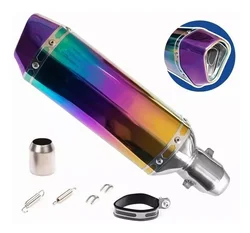 Motorcycle Exhaust Modified Muffler Pipe Moto Escape Scooter Pit Bike Dirt Motocross for Nmax Tmax530 Msx125