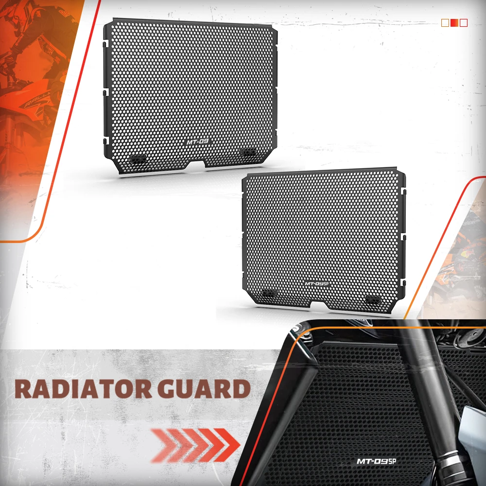 

FOR YAMAHA MT-09/MT09 MT-09 SP/ MT09 SP xsr900 gp Radiator Guard Grille Cover Protective Grill Motorcycle Accessories 2024-2026