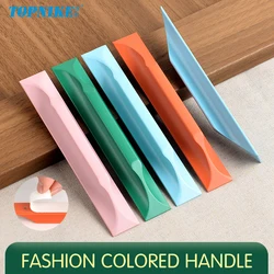 Colourful Self-Adhesive Handle Cabinet Door Pulls Stick On Dresser Drawer Handles Sliding Door Pulls Punch-Free Peel And Stick