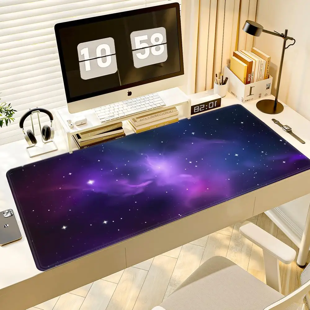 

Космическое звездное небо Коврик для мыши Коврик для мыши Настольный коврик для мыши Симпатичный HD Настольный коврик Расширенные коврики для игровой клавиатуры Большой коврик для геймерской мыши XXL