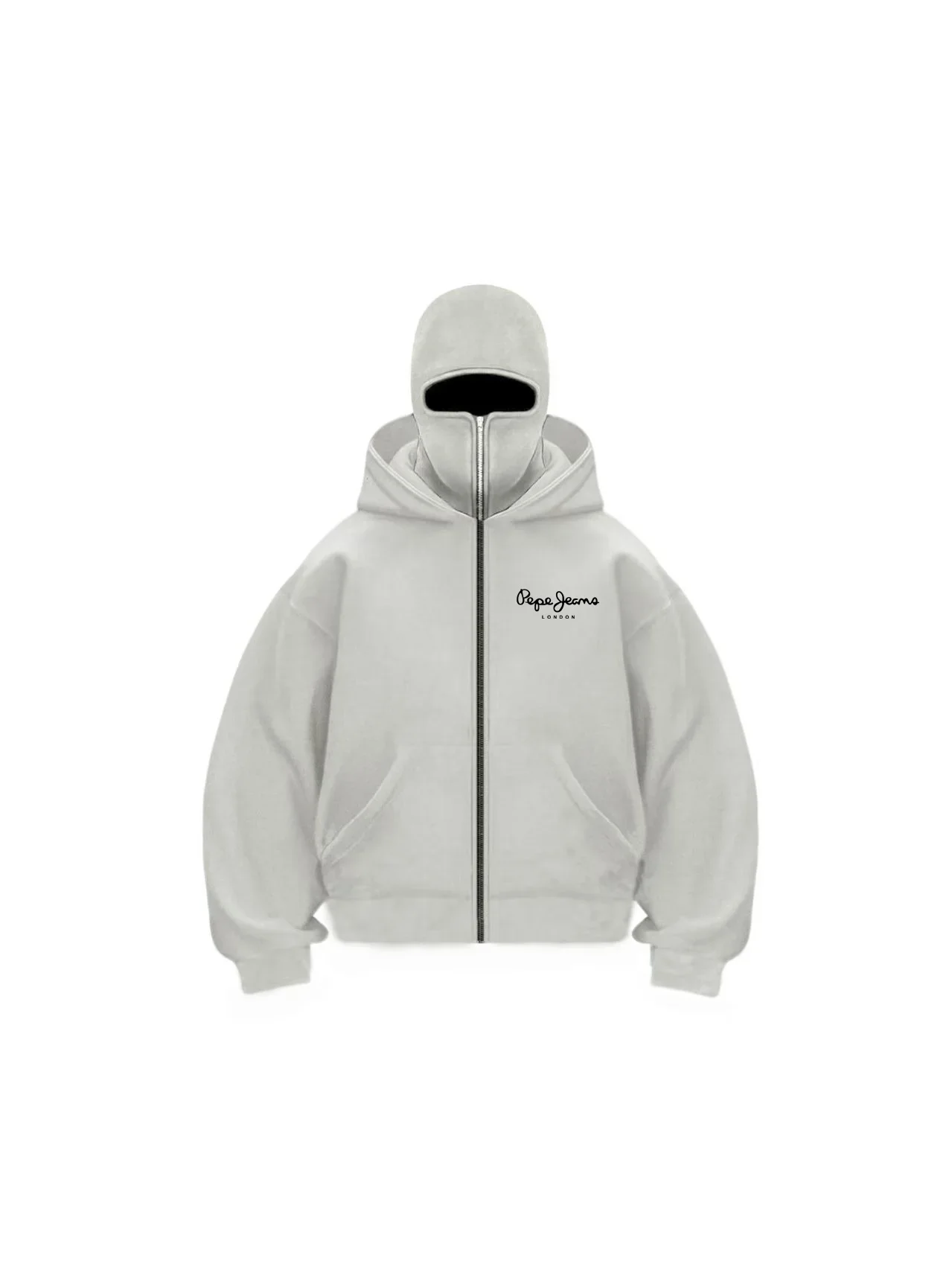 Roupas esportivas masculinas com capuz com zíper, roupas esportivas quentes de inverno, casual Y2K, capuz de máscara, jaqueta com design de zíper, esportes ao ar livre ac