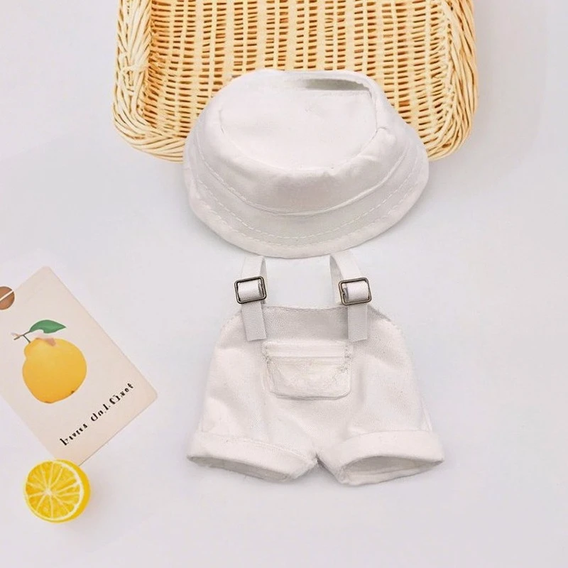 สําหรับ Labubu 15-17 ซม.v1v2 ชุดอุปกรณ์เสริม MINI หมวก Overalls ชุดตกแต่งเสื้อผ้าขนาดเล็กของเล่นเด็กวันเกิดของ...