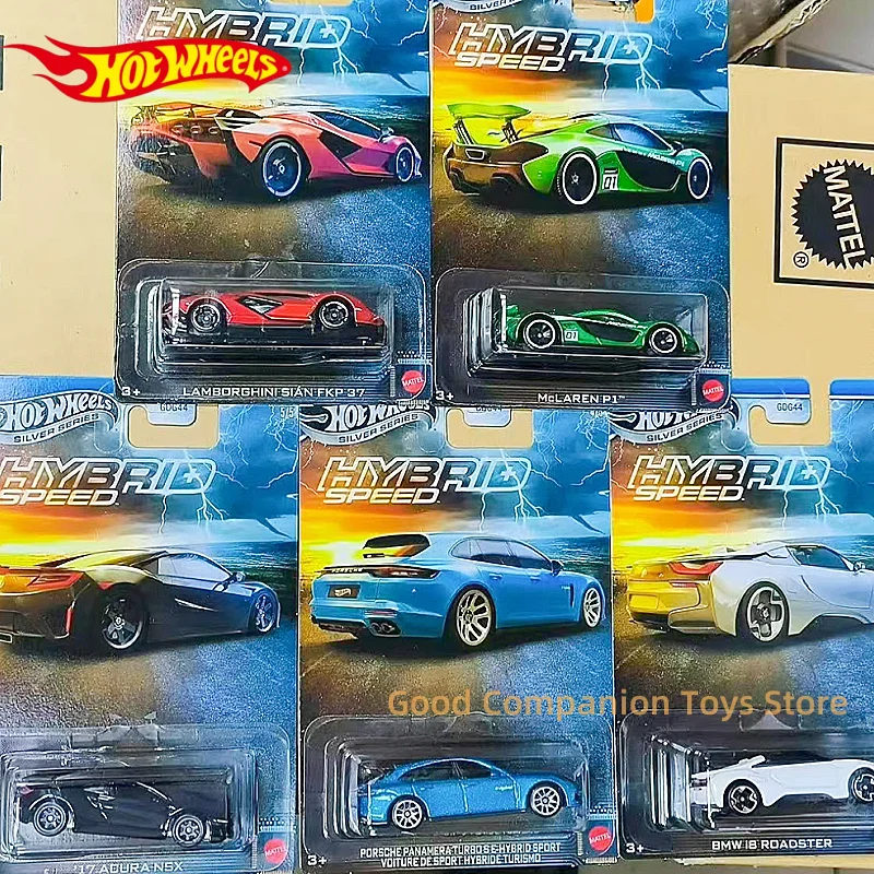 

In Stock 2025 Hot Wheels Car Model HYBRID SPEED GDG44 Series 1/64 Honda Acura Bmw i8 Simulation Alloy Cars Model Custom Gifts