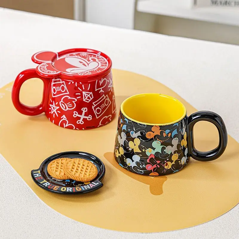 Boho Disney Schloss Keramik-Kaffeebecher Minimalistische Moderne Teetasse für Zuhause und Büro