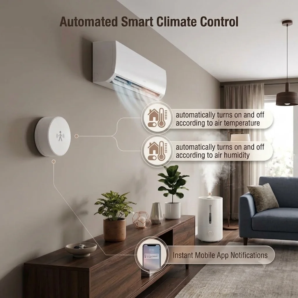 Tuya Zigbee Human Presence Sen - огляд і ціна Home Assistant Tuya