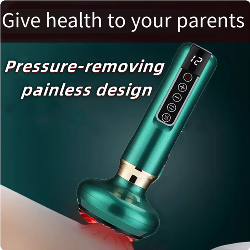 Electric scraping instrument cupping machine and artifact household cover to remove moisture and clear meridian brush - Image 2