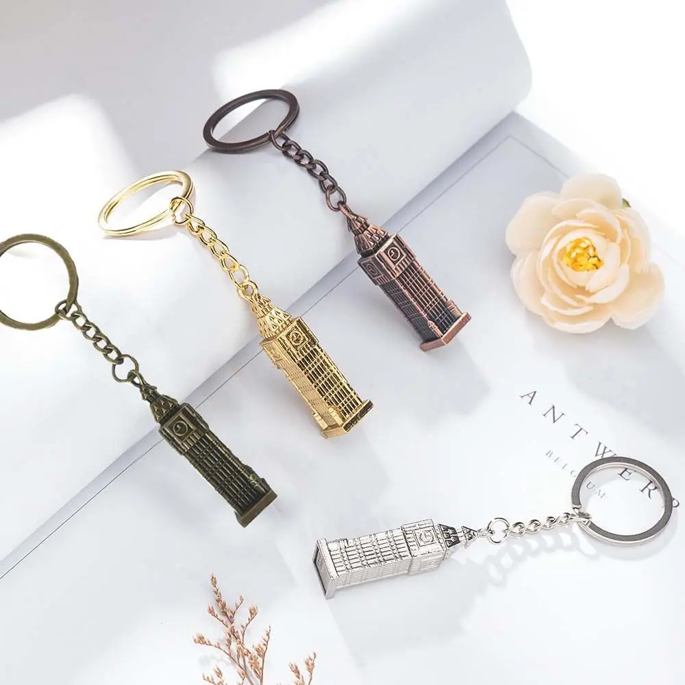 Travel Souvenir British Men London Women Unisex Key Holder Keychain Key Ring Metal