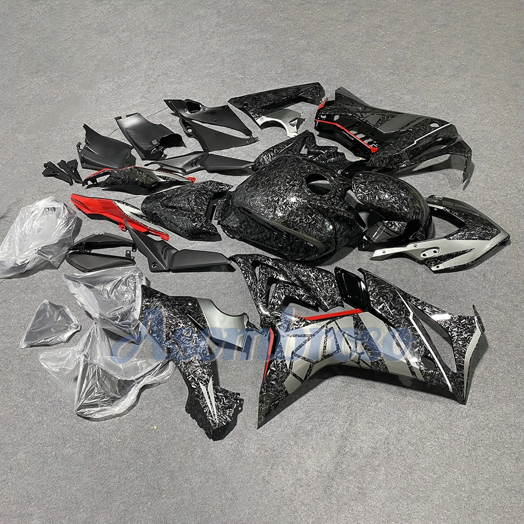 Cool Style Injection Molding Motor bike Fairing Kit for CBR650 2019 2020 Carbon Fibre Fairings CBR650R CBR 650R+ Fuel Tank cover