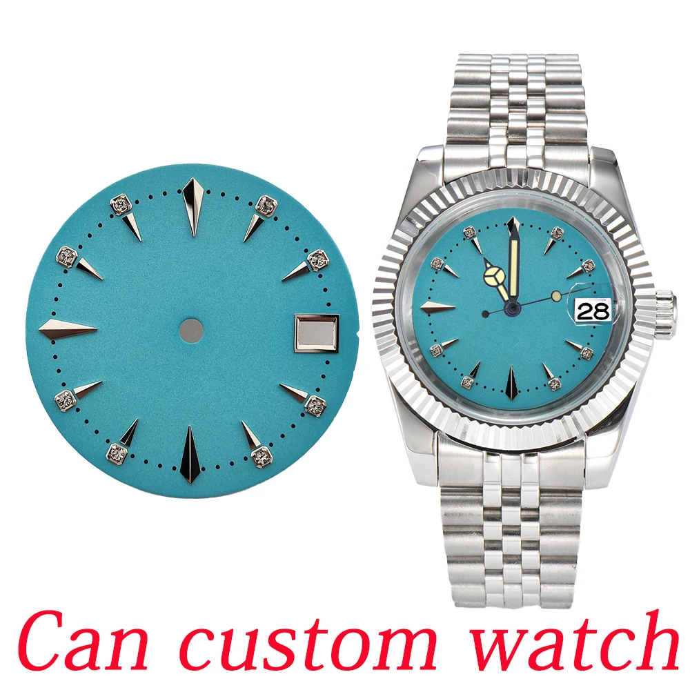 NH35 dial customized logo cocktail dial 28.5mm improved watch accessories NH35 NH36 automatic movement watch module dial