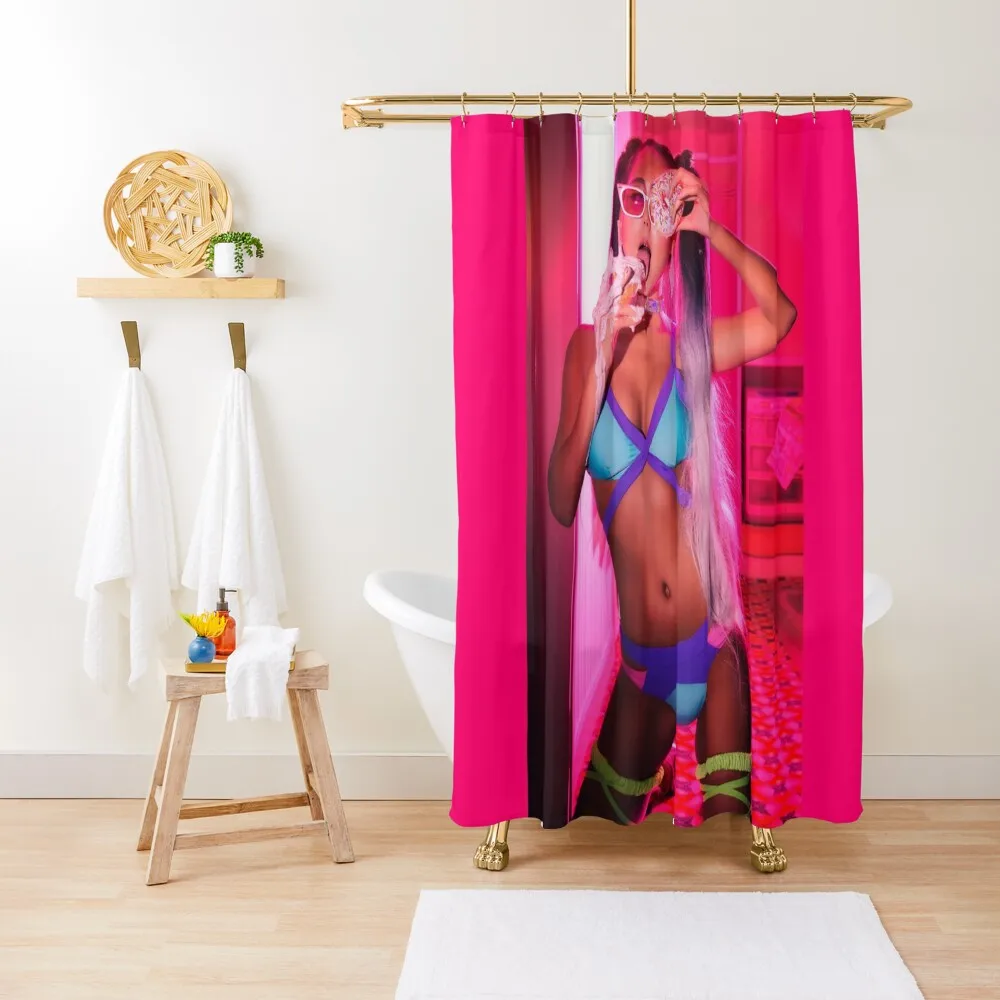 

Melting Ice Cream - Sexy Model Shower Curtain Cover Bathroom Accessory Bathroom Accessories Modern Showers For Bathroom Curtain