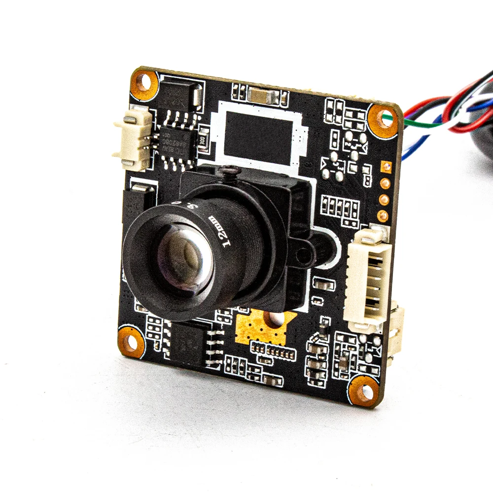 WGWK 3MP 25FPS Network Camera Board POE48V Mini Webcam Onvif 12mm 26 Degree M12 Mount Lens Safety HD IP Security Camera Module