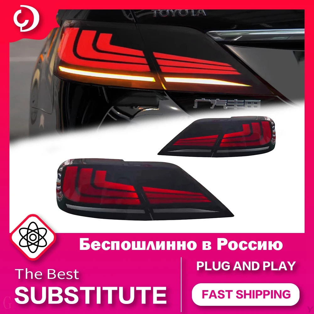 

AKD Car Styling Taillights for Toyota Camry 2006-2014 LED Tail Light DRL Tail Lamp Turn Signal Rear Reverse Brake