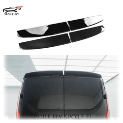 For Ford Transit Custom Mk8 2012-2022 Double Door Car Rear Wing Spoiler Glossy Black Or Carbon Fiber Look Body Kit