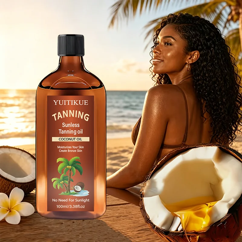 Coconut Oil Refined - Óleo de Bronzeamento Sem Sol YUITIKUE