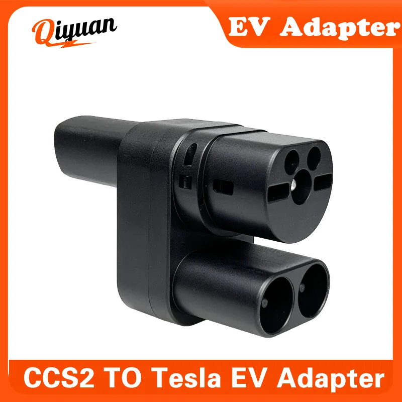 200A EV Charger CCS2 TO NACS Adapter Tesla Model Y 3 Highland 2024 Type 2 Electric Car Converter For Modeling Accessories