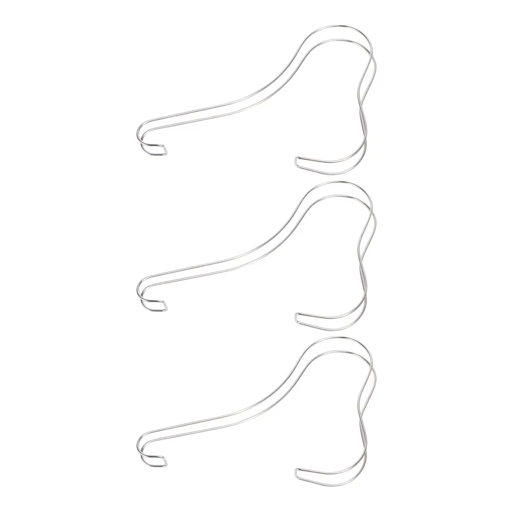 

3pcs Steel Shoes Display Rack Sandals Showing Stand High Heels Inner Support Stainless Shoe Stand For Women Sandals
