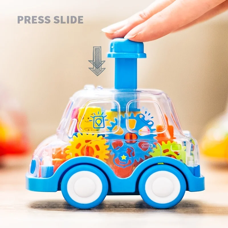 Baby Toy Cars Press and Go Car for Toddlers, Light Up Toys Birthday Gifts for Kids Boys Girls