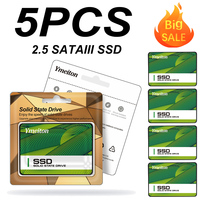 5PCS Wholesale 120GB 128GB SSD Solid State Drive 240GB SSD SATA SATA3 2.5 inch Internal 256GB 512GB 1TB Laptop Desktop PC Lot