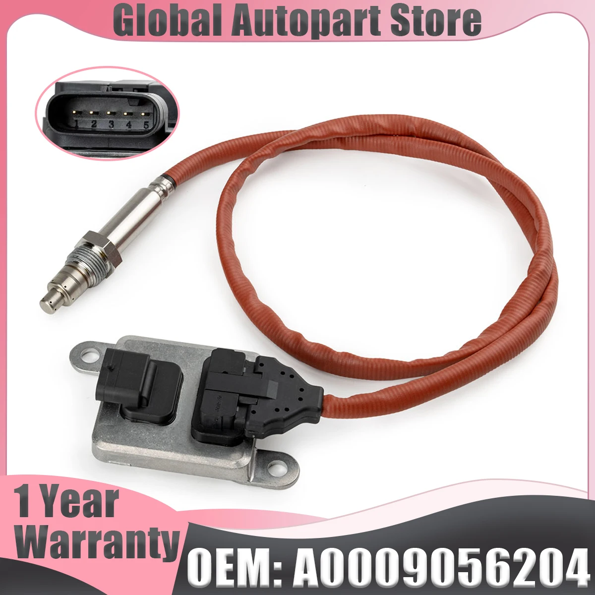 

Nox Sensor A0009056204 5WK97249 For Mercedes-Benz C300 C350 GLS GLE M-CLASS W164 R-CLASS W251 V251 S-CLASS W221 E-CLASS SPRINTER