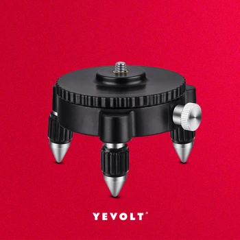 YEVOLT YVLLRB360 Laser Level Tripod Bracket 360 Degree Rotating Fine Adjustment Adjustment Tools